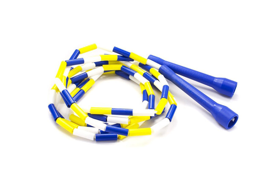 Warrior Custom Beaded Jump Rope - Adjustable Length Fitness Rope for Boxing, MMA & Cross Training - Perfect for Home Workouts, Gym & Sports Training