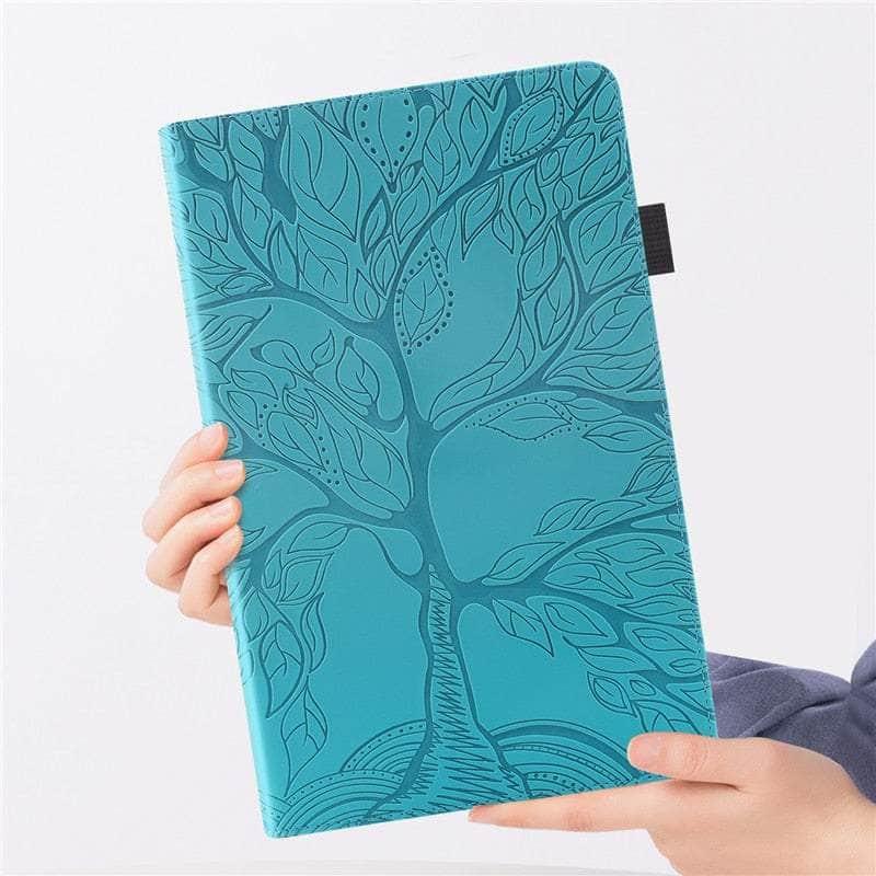 3D Tree Embossed Protective Case for Samsung Galaxy Tab S8 11 X700 - Durable Cover with Stylish Design for Work, Travel & Daily Use