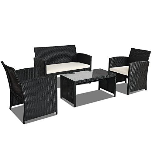 White(black Wicker)