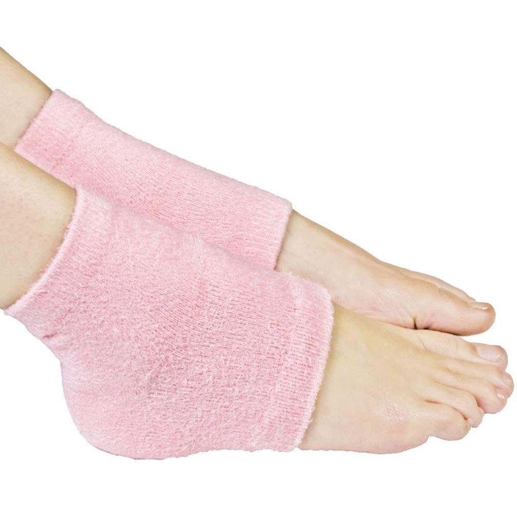 Beaupretty Women's & Men's Open Toe Heel Socks for Cracked Heels, Dry Feet & Calluses Relief - Soft Moisturizing Foot Care Socks for Rough Heels - Perfect for Sleeping, Pedicures & Daily Foot Care
