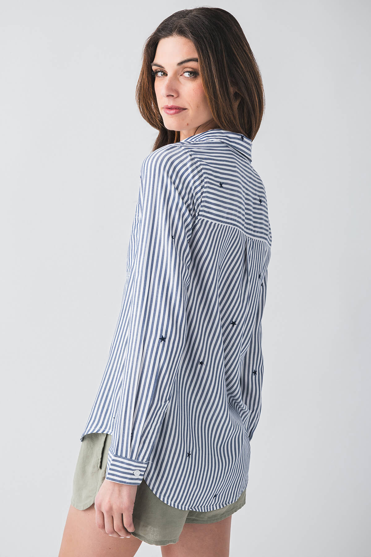 Kaylee Long Sleeve Beach Cover Up - Women's Sun Protection Swim Shirt for Swimming, Surfing & Vacation Wear