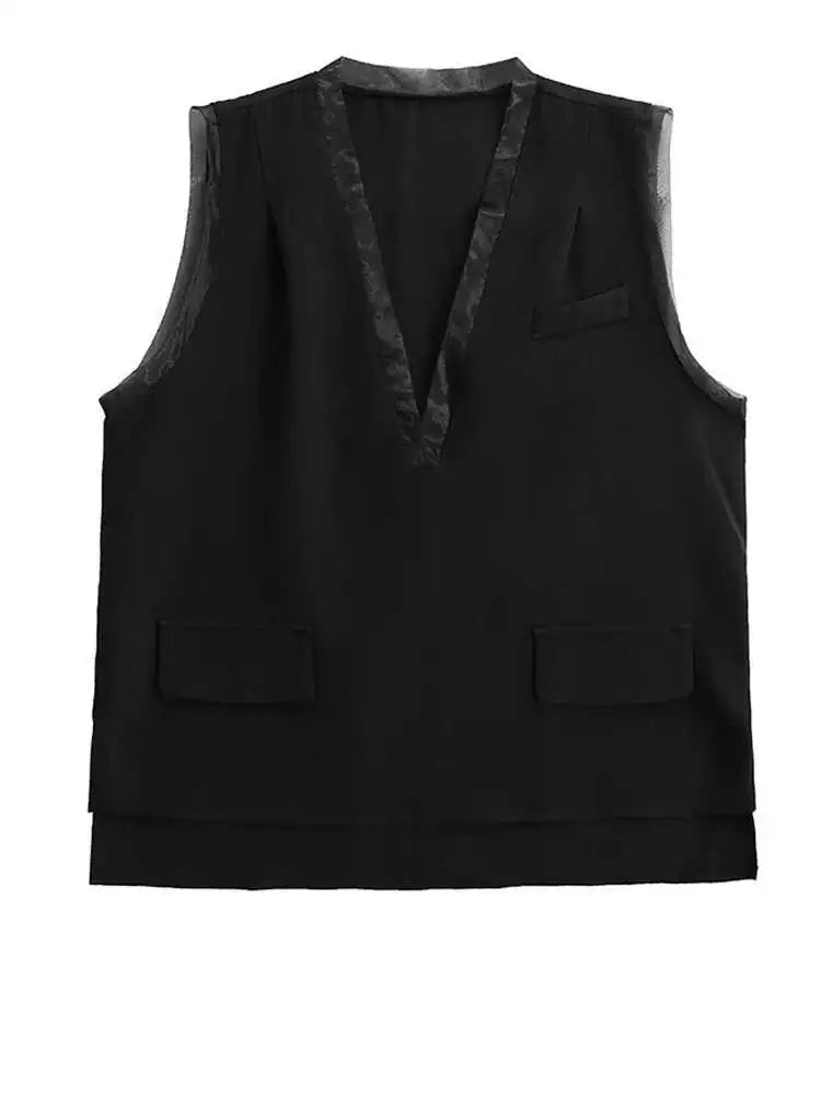 black vest