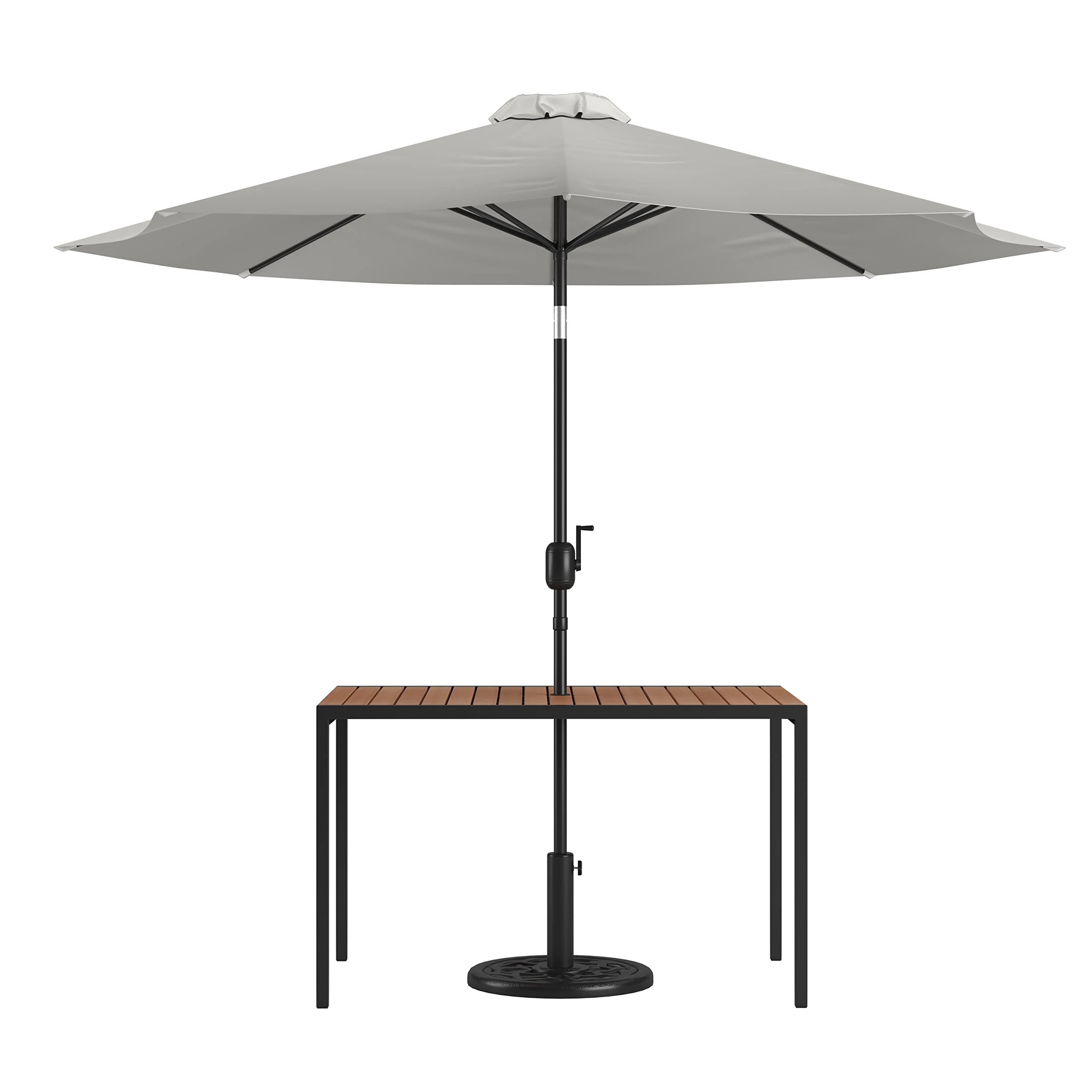 Flash Furniture Lark 3-Piece Outdoor Patio Dining Set - 30