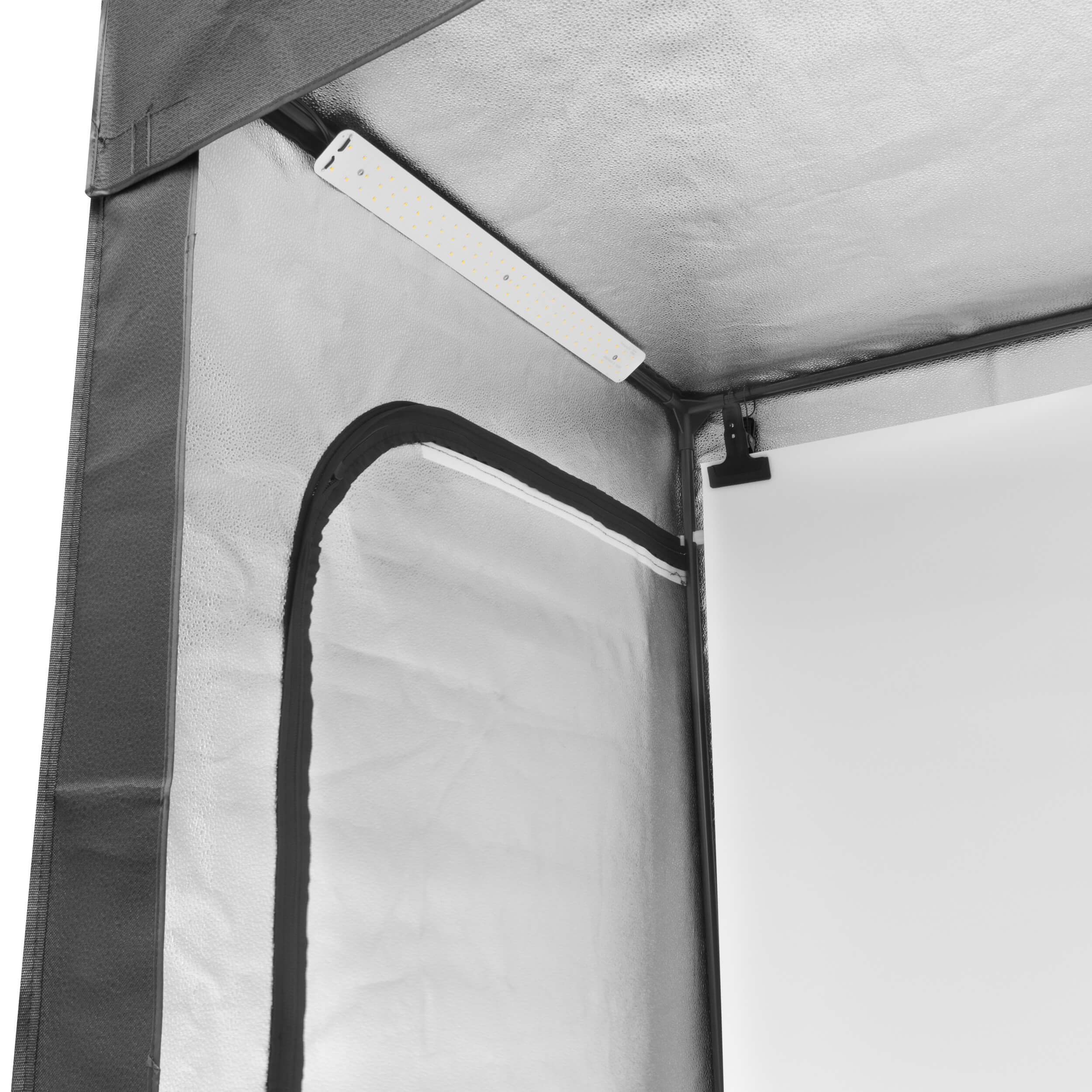 120x200x100cm Daylight Balanced LED Light Tent with Magnetic LED Panels - Professional Photography Lighting for Product Shooting, E-commerce, Jewelry & Small Objects