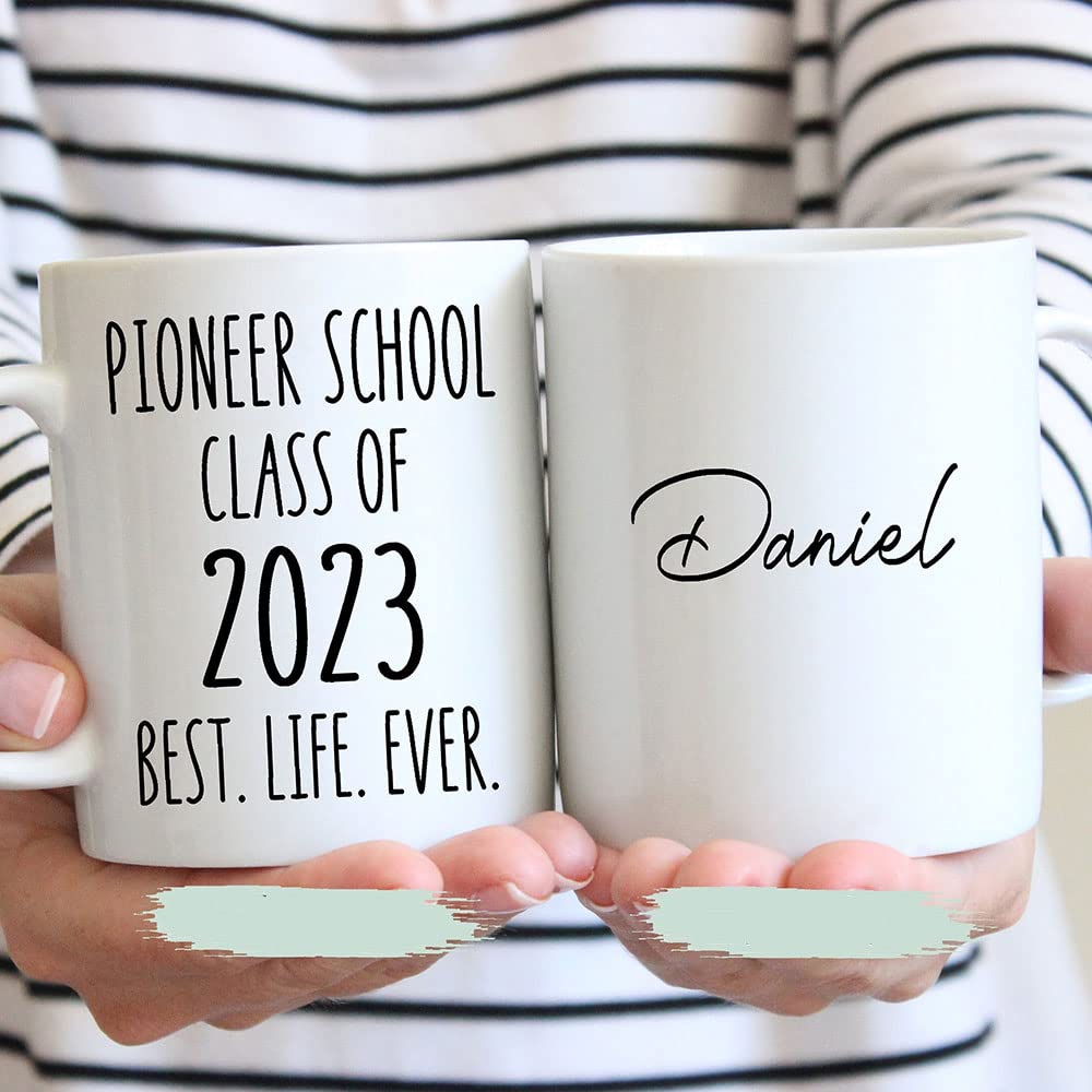 Personalized Pioneer School 2023 Gift - Custom 11oz/15oz Coffee Mug with 'Best Life Ever' Design - Perfect JW Gifts for Teachers & Students - Great for School Events, Bible Study & Daily Inspiration