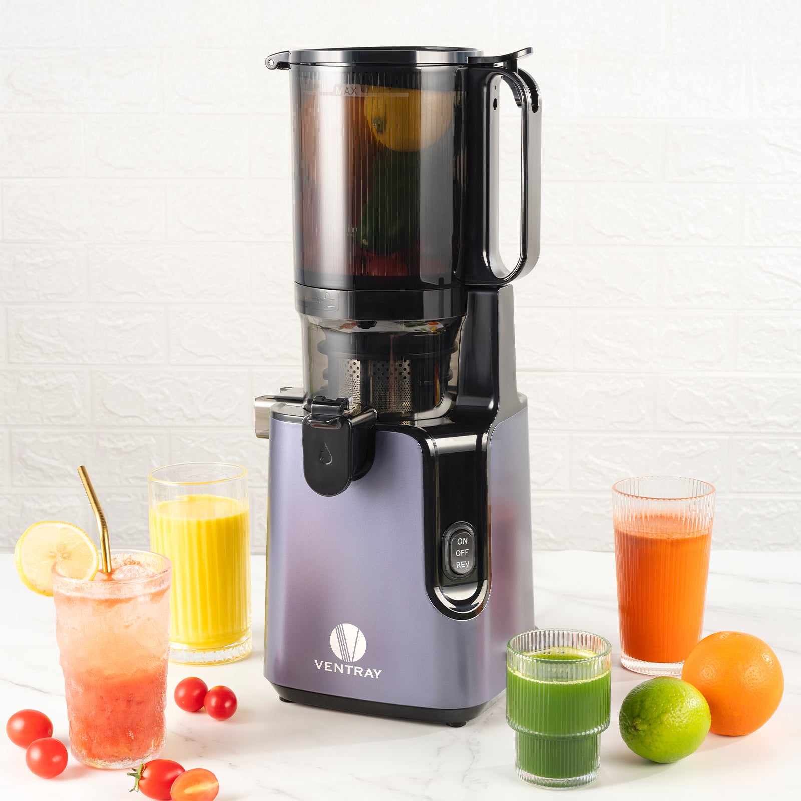 Premium 905 Cold Press Juicer - Slow Masticating Juicer for Fruits & Vegetables - High Nutrient Extraction - Perfect for Healthy Juices, Detox Drinks & Smoothies - Home & Commercial Use