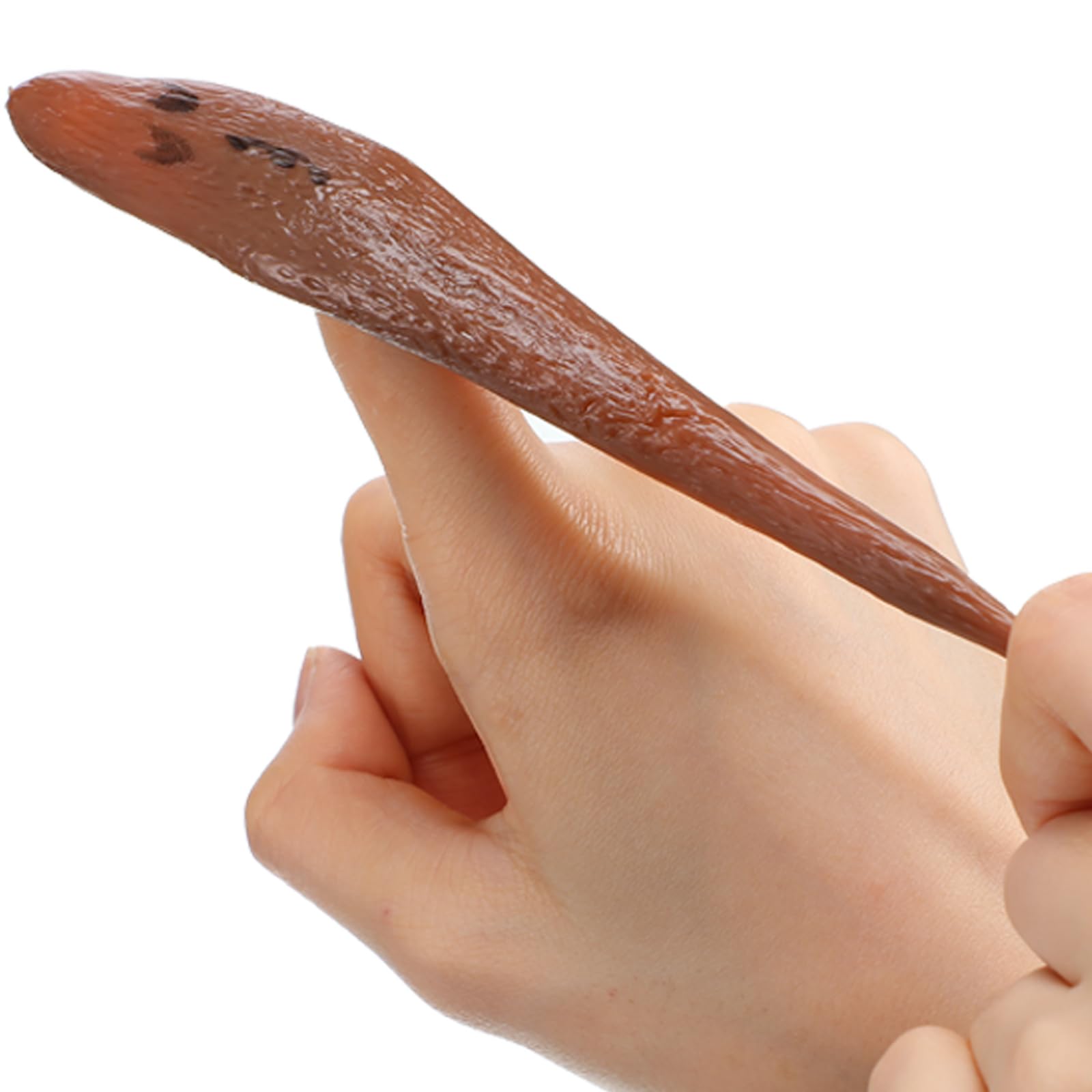 Jerify 24-Pack Stretchy Poop Finger Slingshot Toys - Fun Gag Gifts for Halloween, April Fools' Day & Birthday Parties - Fake Poop Rubber Slingshots for Flying Games & Prank Scenes
