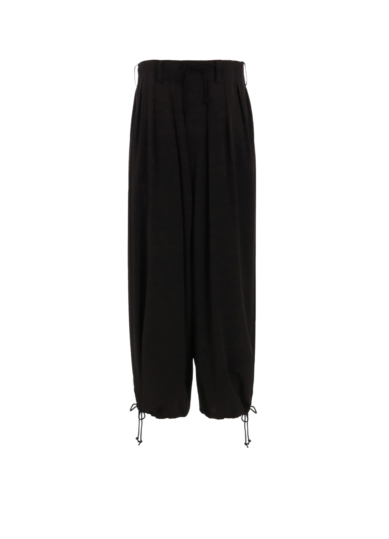 Crepe de Chine Balloon Pants for Women - Comfortable Wide Leg Palazzo Pants for Casual Wear, Office, and Travel