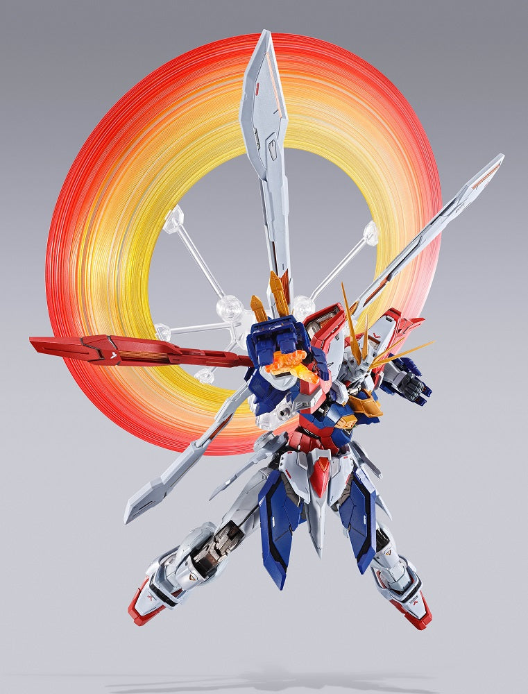 Bandai Metal Build G Gundam God Gundam Action Figure - Premium Collectible Model Kit for Anime Fans | Perfect for Display, Gifts & Anime Collections
