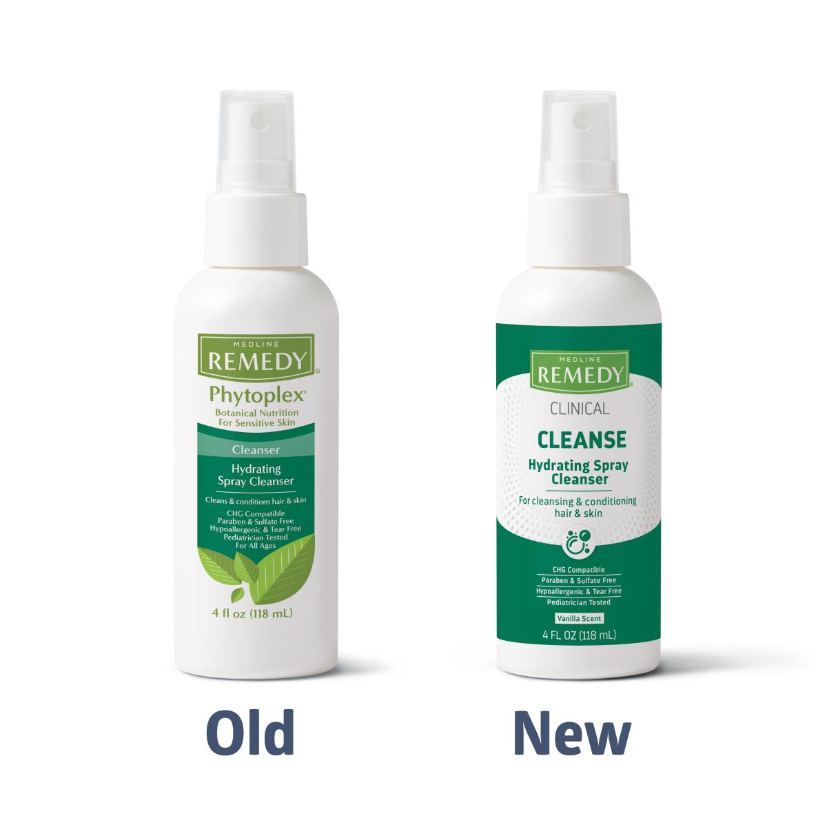 Medline Remedy Clinical Hydrating Spray Cleanser - Gentle Foaming Face Wash for Sensitive Skin | Ideal for Daily Skincare Routine & Post-Procedure Care