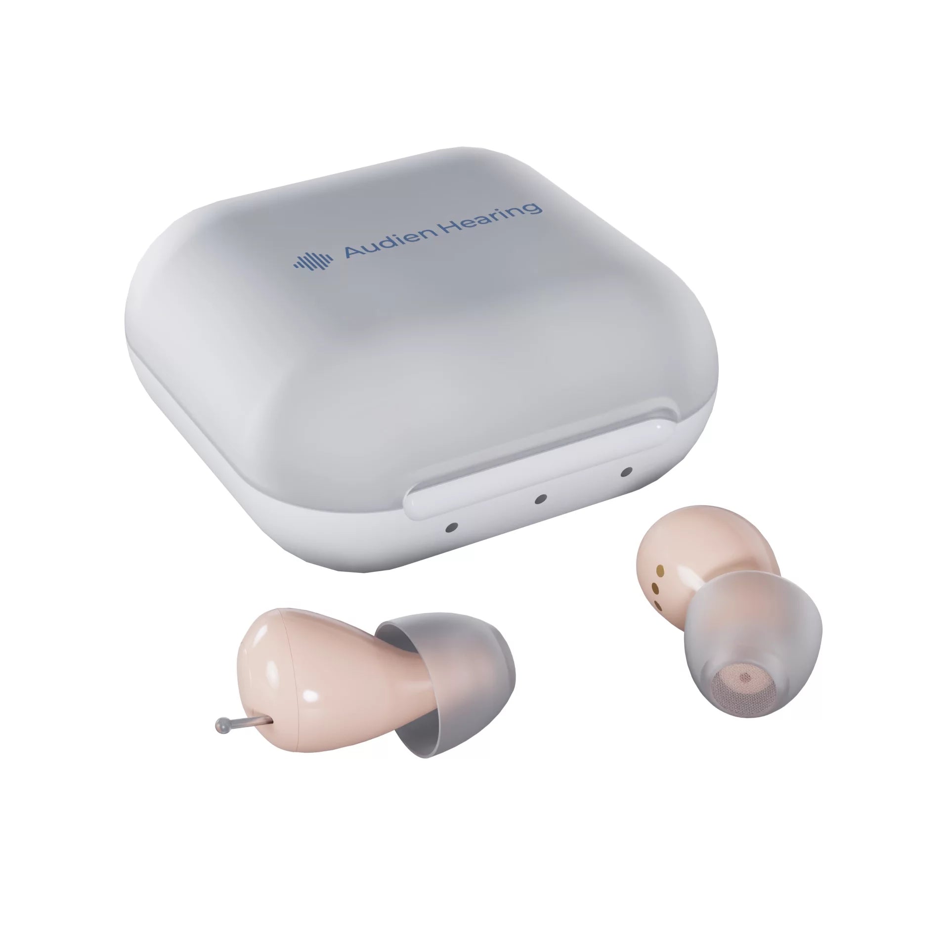 Audien Hearing Atom One OTC Hearing Aid - 100% Rechargeable Digital Hearing Amplifier for Adults | Comfortable & Discreet Design | Perfect for TV Watching, Conversations & Outdoor Activities
