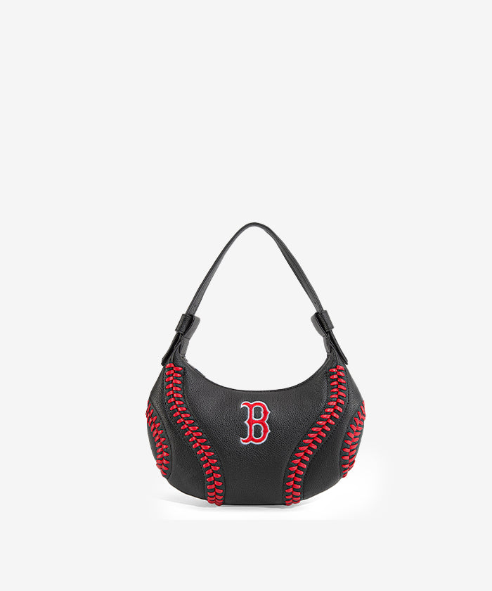 MLB Boston Red Sox Team Hobo Bag - Official Licensed Baseball Shoulder Bag for Women & Men - Perfect for Games, Travel & Daily Use