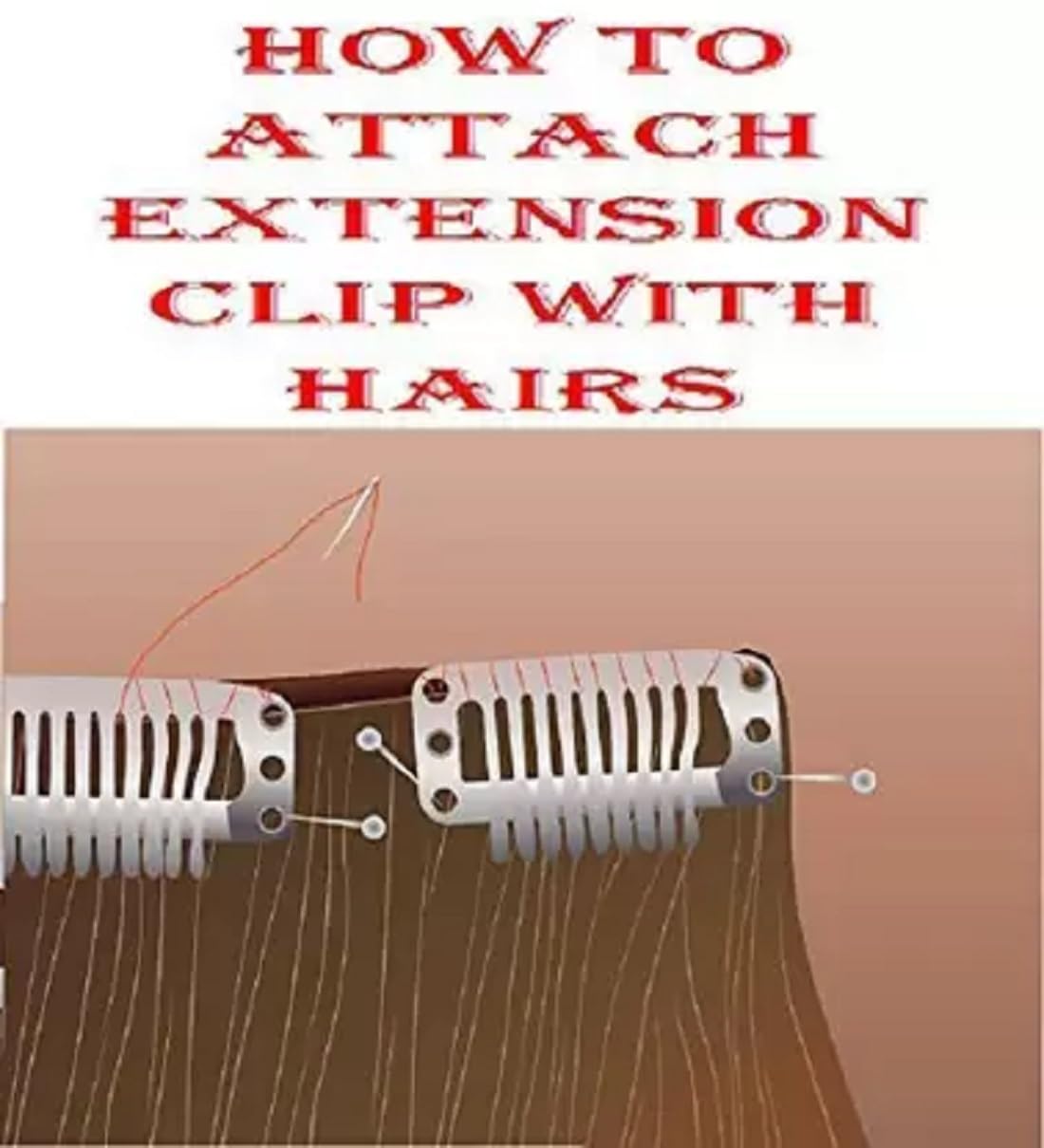 Premium Sarpa Hair Patch Clips - Invisible Hair Extension Clips for Toupees & Hair Fixing | Secure Attachment for Thinning Hair & Bald Spots | Perfect for Daily Wear, Cosplay & Special Occasions