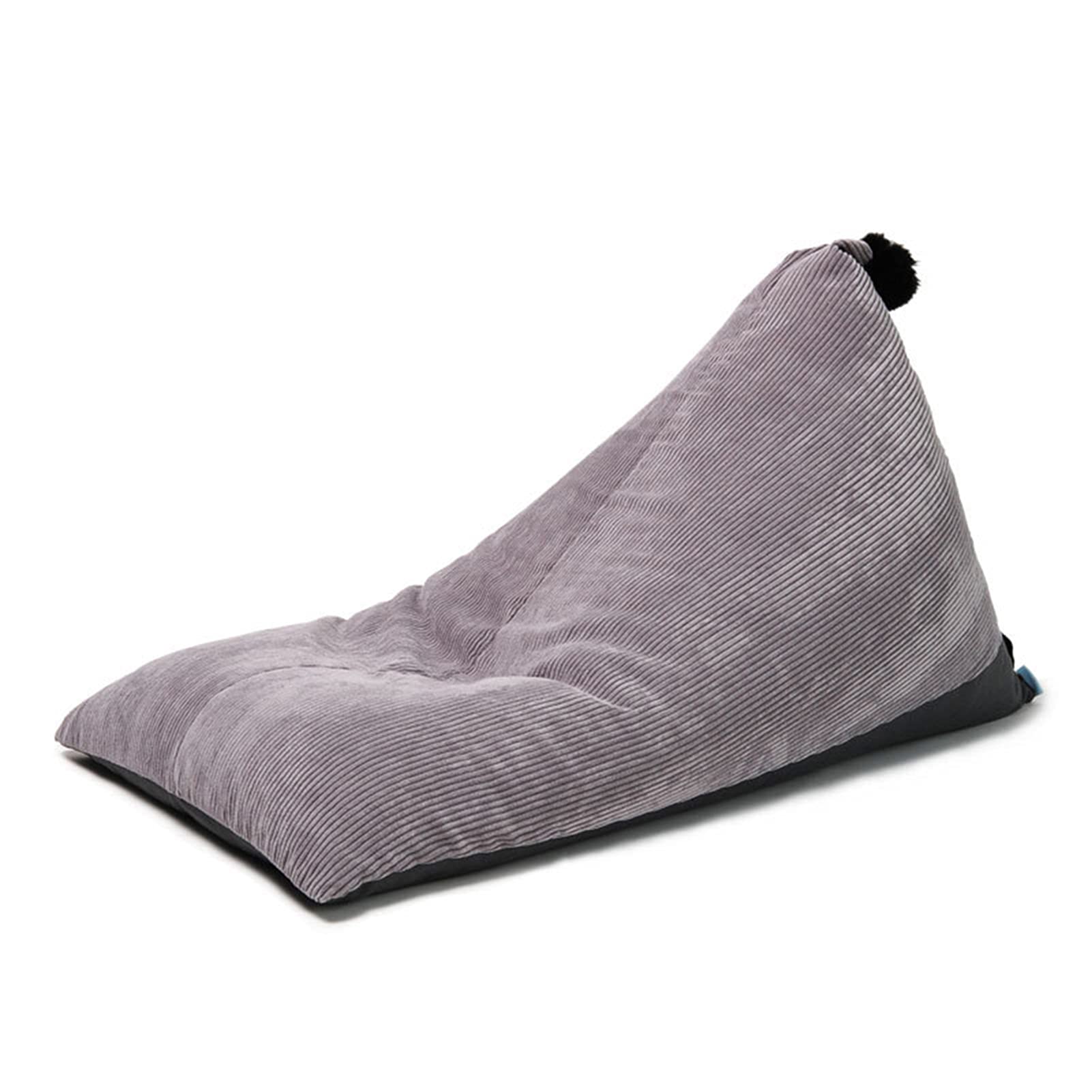 Premium Corduroy Bean Bag Chair Cover for Kids - Soft Storage Organizer for Stuffed Animals & Plush Toys (No Filler Included) - Gray | Perfect for Playrooms, Bedrooms & Reading Nooks