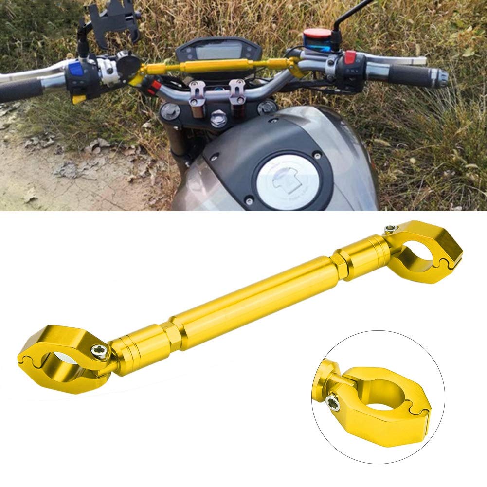 Aluminum Motorcycle Balance Bar - 22mm Reinforced Handlebar for Strength & Stability - Perfect for Off-Road & Street Bikes