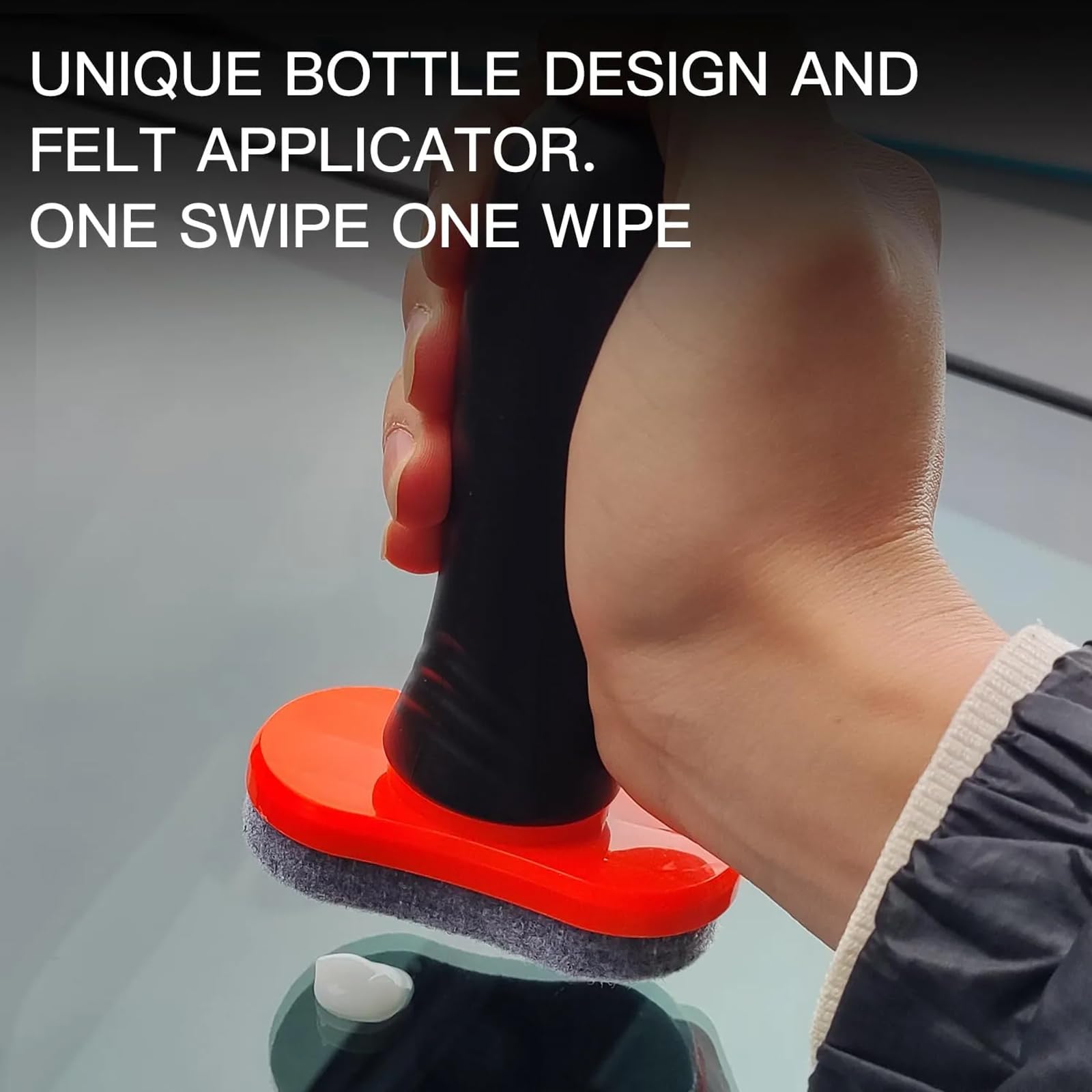 Drigenos 2024 Premium Hydrophobic Windshield Glass Coating - Scratch-Free, Enhances Clarity & Visibility - Long-Lasting Water Repellent for Cars, Trucks, Motorcycles - Ideal for Rainy Weather & Night Driving (1pc)