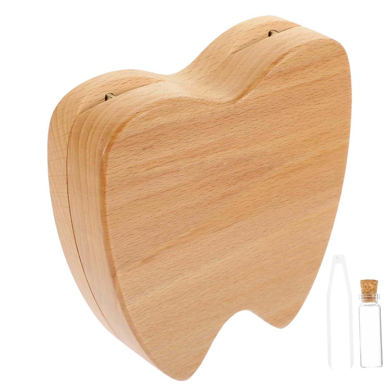 Wooden Baby Tooth Keepsake Box for Lost Teeth - Memory Storage Box for Boys & Girls | Perfect First Tooth Keepsake, Nursery Decor & Childhood Memory Preservation