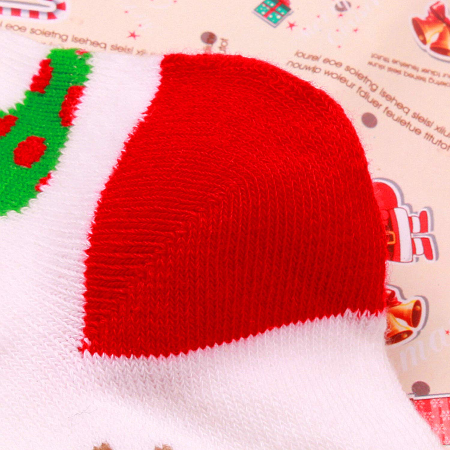 24 Pairs Women's Christmas Holiday Socks - Cotton Knit Crew Socks for Women, Funky Cute Xmas Gift Socks - Perfect for Stocking Stuffers, Office Parties & Holiday Gifting