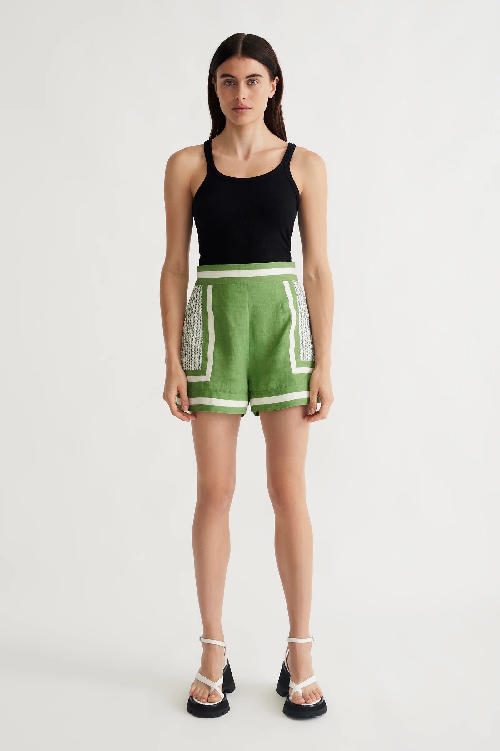 Bonita A-Line Shorts for Women - Trendy High Waist Denim Shorts for Summer | Perfect for Casual Outfits, Beach Vacations & Street Style