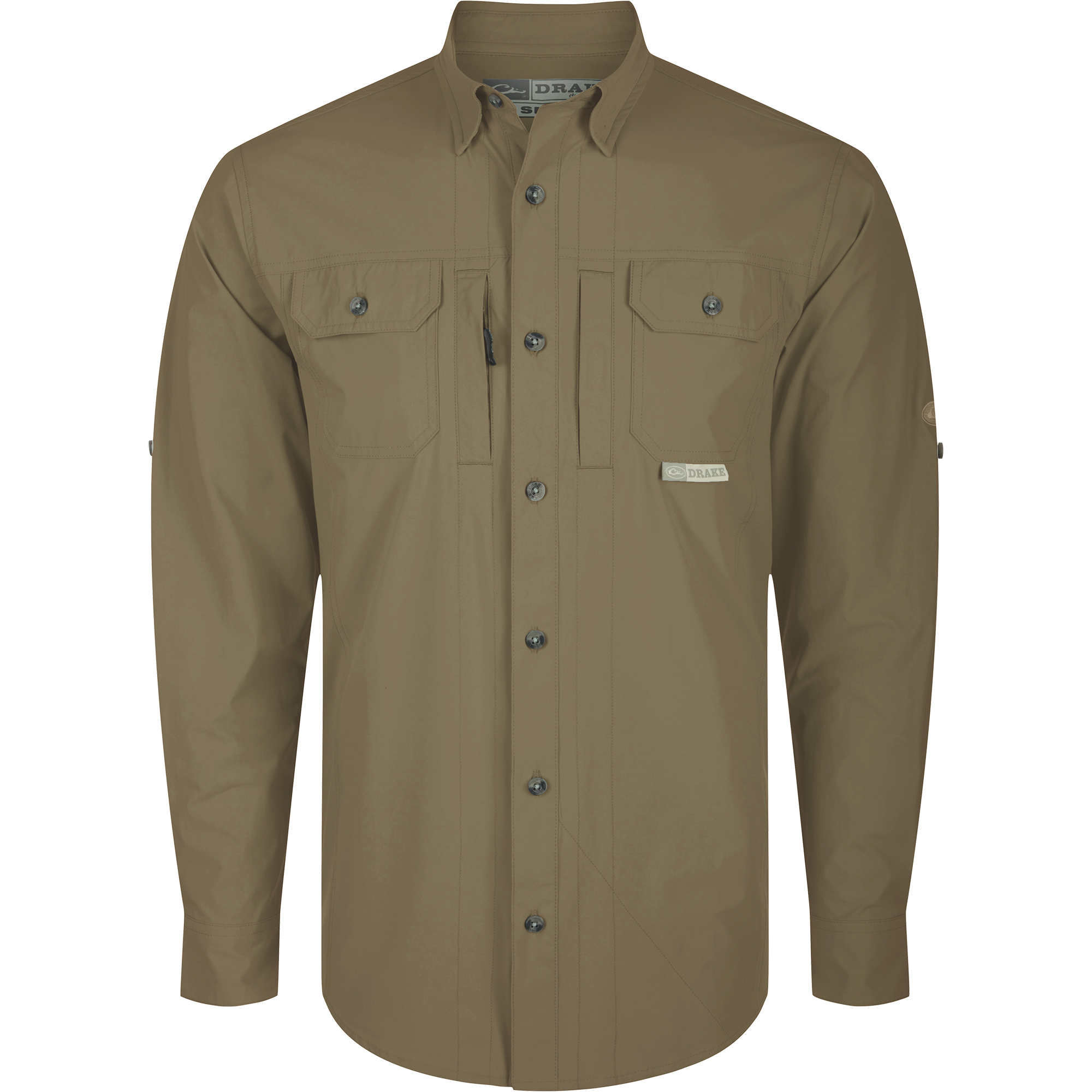 Wingshooter's Trey Long Sleeve Shirt for Men - Durable Hunting & Outdoor Shirt - Moisture Wicking Camo Performance Top for Hunting, Fishing & Camping