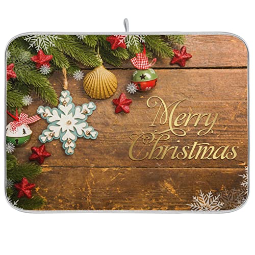 Merry Christmas Snowflake Wooden