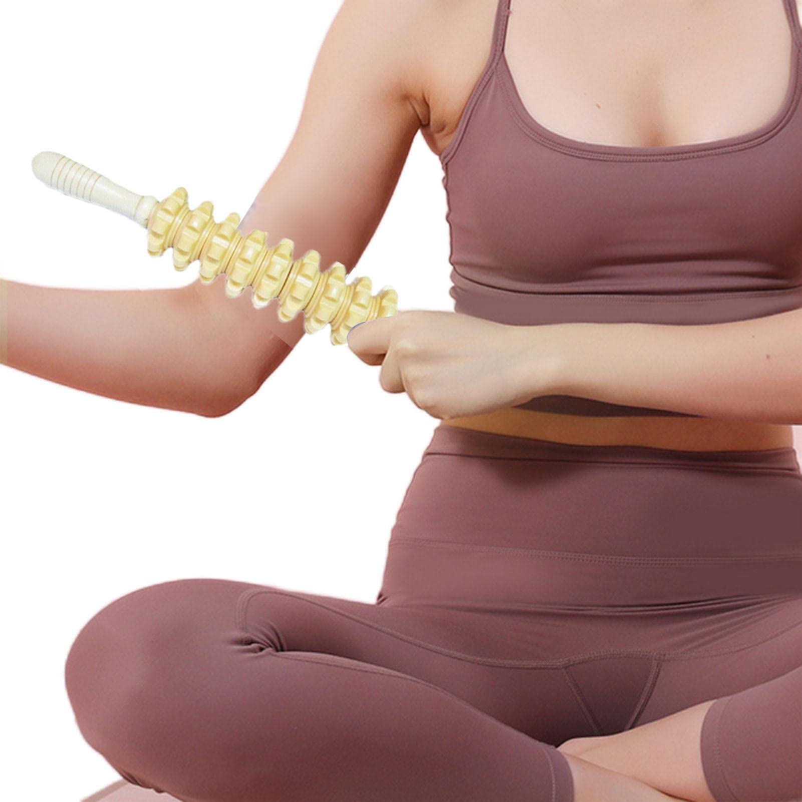 Professional Body Massage Roller for Back, Abdomen, Waist, Thigh & Shoulder - Pain Relief & Muscle Relaxation - Perfect for Home, Office & Gym Use