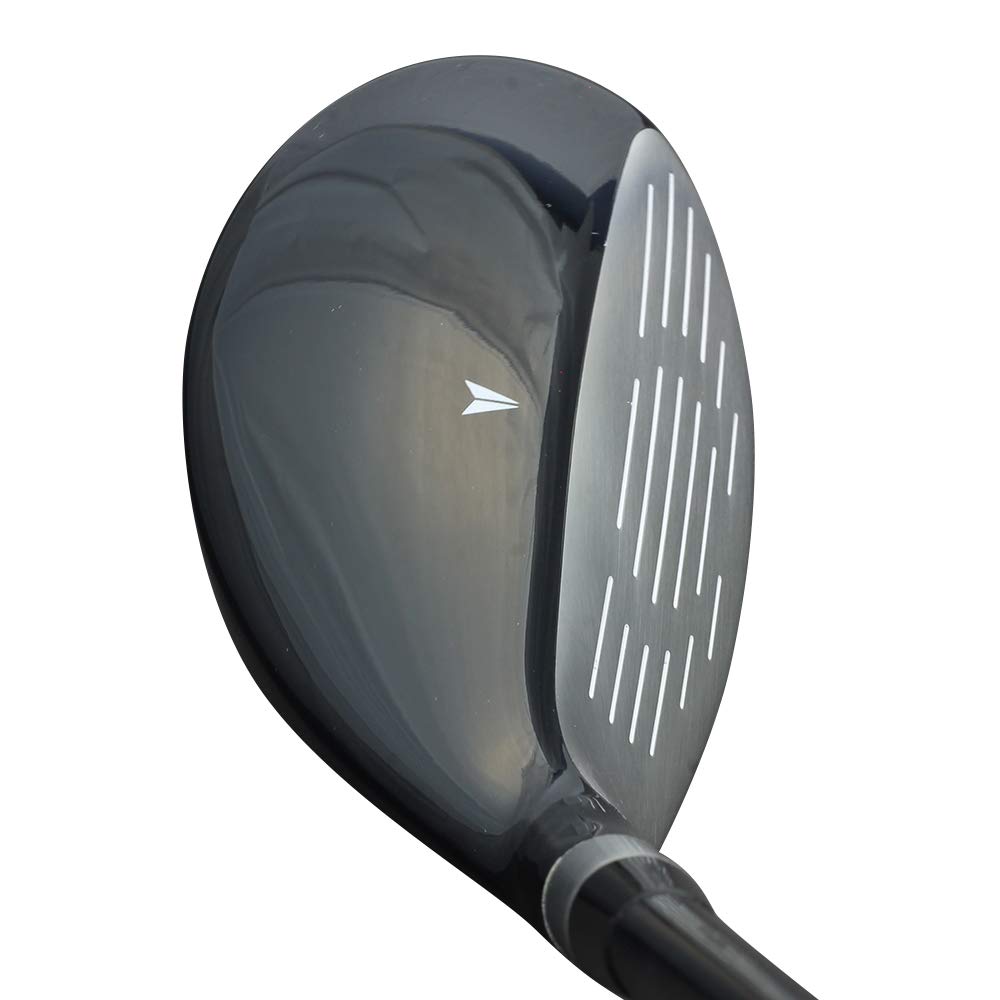 Left Handed Majek Golf Petite Senior Ladies PW Hybrid Utility Club - Lady Flex (Ages 55+, 5' to 5'3