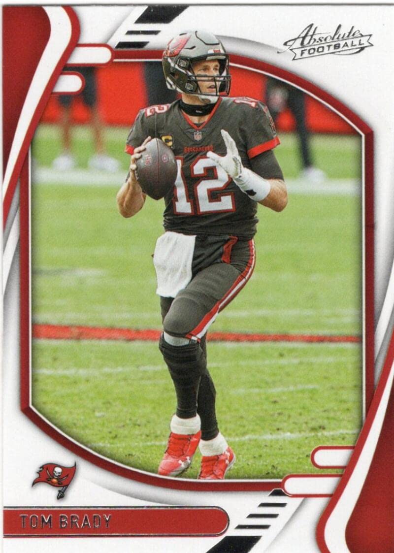 2021 Panini Absolute Tom Brady #91 NFL Football Card - Tampa Bay Buccaneers NM+-MT+ Condition - Perfect for Collectors, Sports Memorabilia Displays & Investment