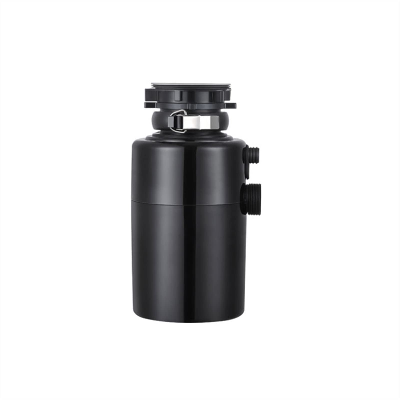 560W Black Kitchen Garbage Disposal - Food Waste Grinder & Recycling Container for Eco-Friendly Home (Perfect for Small Kitchens & Sustainable Living)
