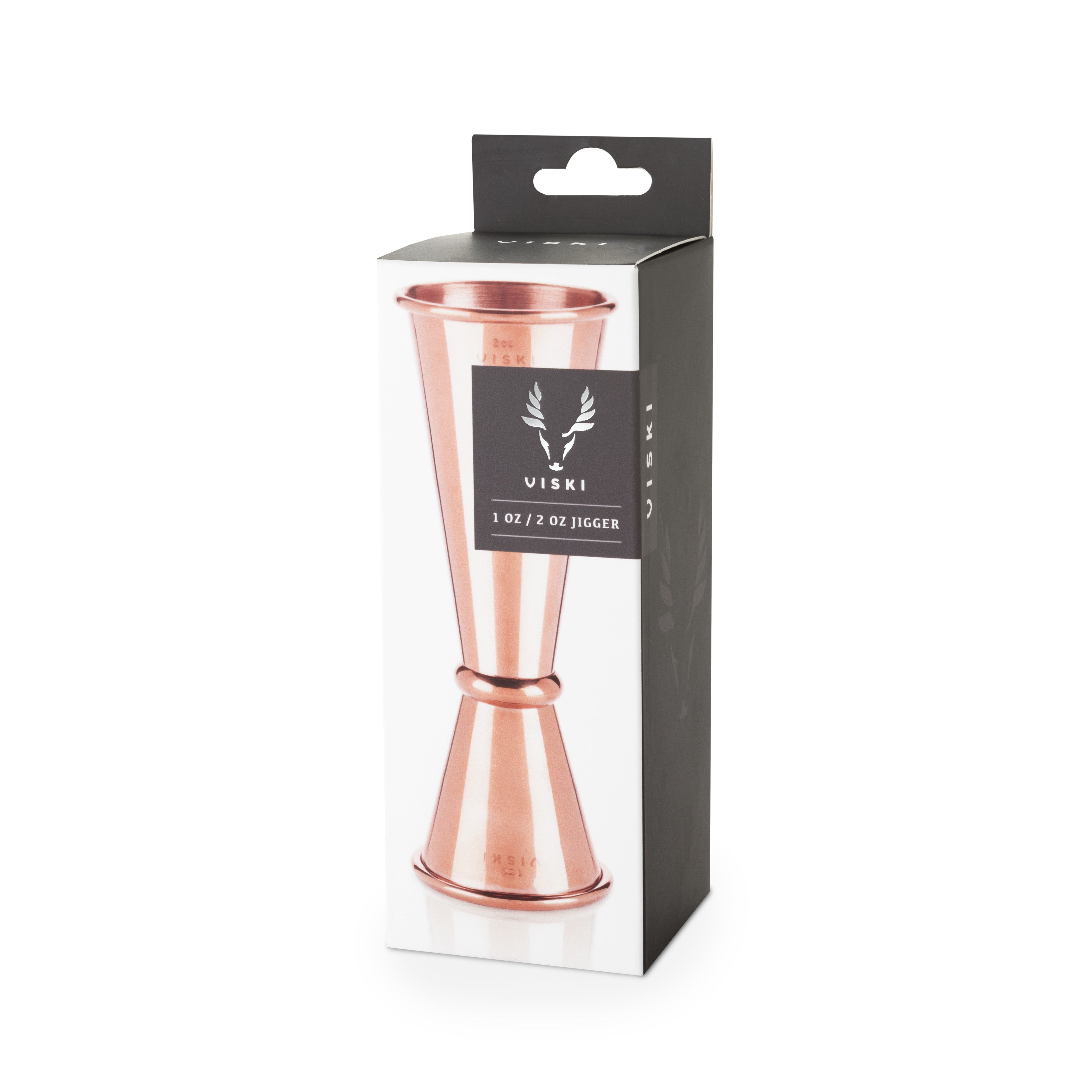 Premium Japanese Style Jigger - Large 2oz/60ml Bartender Measuring Cup for Cocktails, Mixology & Home Bar - Perfect for Whiskey, Vodka, Gin & Craft Cocktails