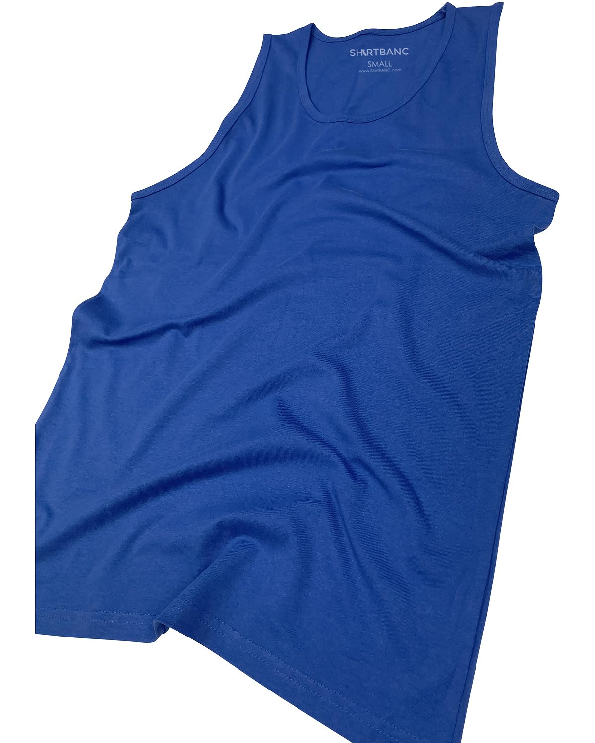 SHIRTBANC Men's Cotton Tank Top - Breathable Workout Shirts for Gym, Running & Beach - Sleeveless Athletic Undershirts for Summer & Casual Wear