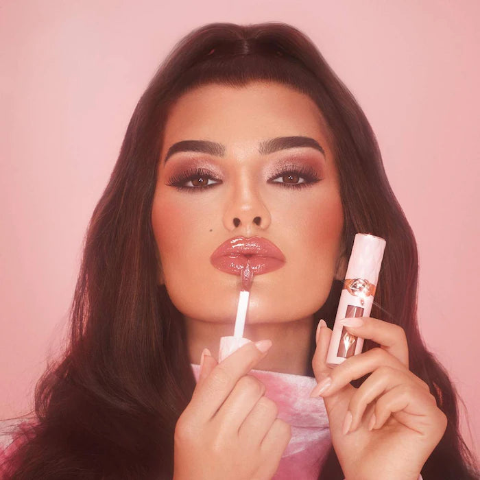 Charlotte Tilbury Pillow Talk™ Big Lip Plumpgasm Volumizing Lip Gloss - Hydrating Plumping Lip Gloss for Fuller Lips, Vegan & Cruelty-Free - Perfect for Date Night, Parties & Everyday Glam