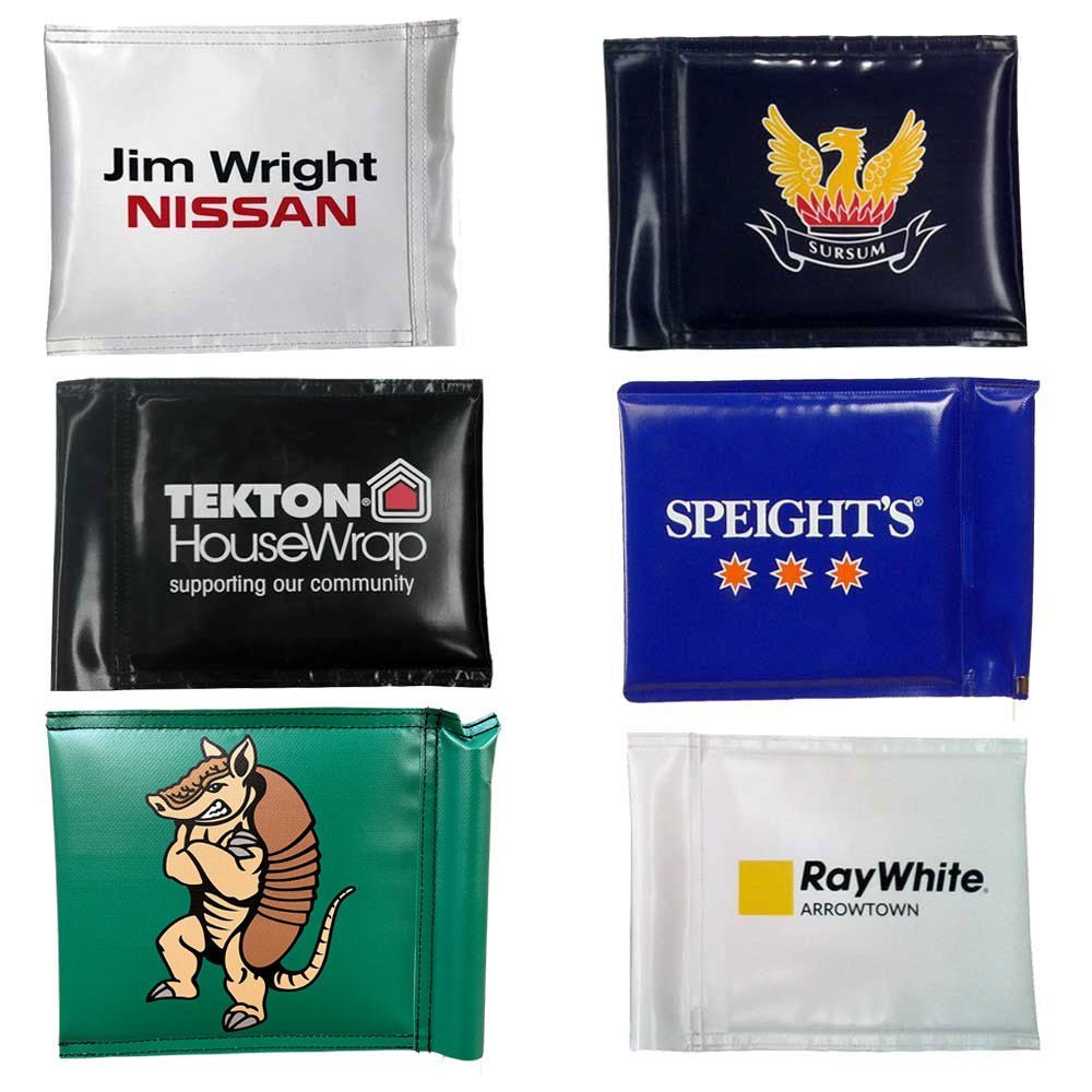 Custom Printed Rigid Touchline Flags - Personalized Soccer/Football Boundary Markers for Sports Games & Training - Perfect for Coaches, Referees & Fans