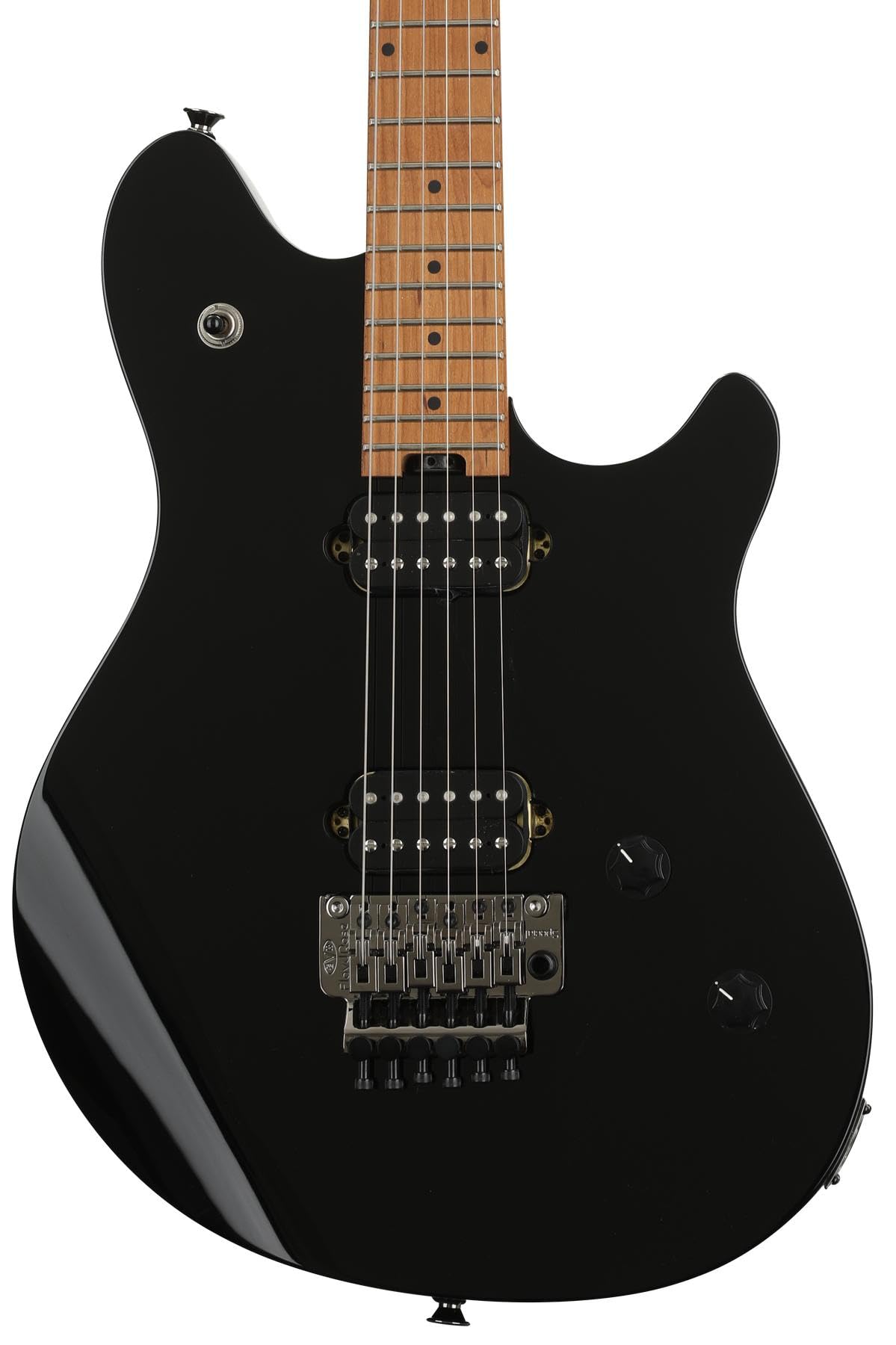 EVH Wolfgang Standard Electric Guitar - Gloss Black Finish | Premium Quality for Professional Musicians & Rock Performances | Perfect for Stage, Studio & Live Concerts