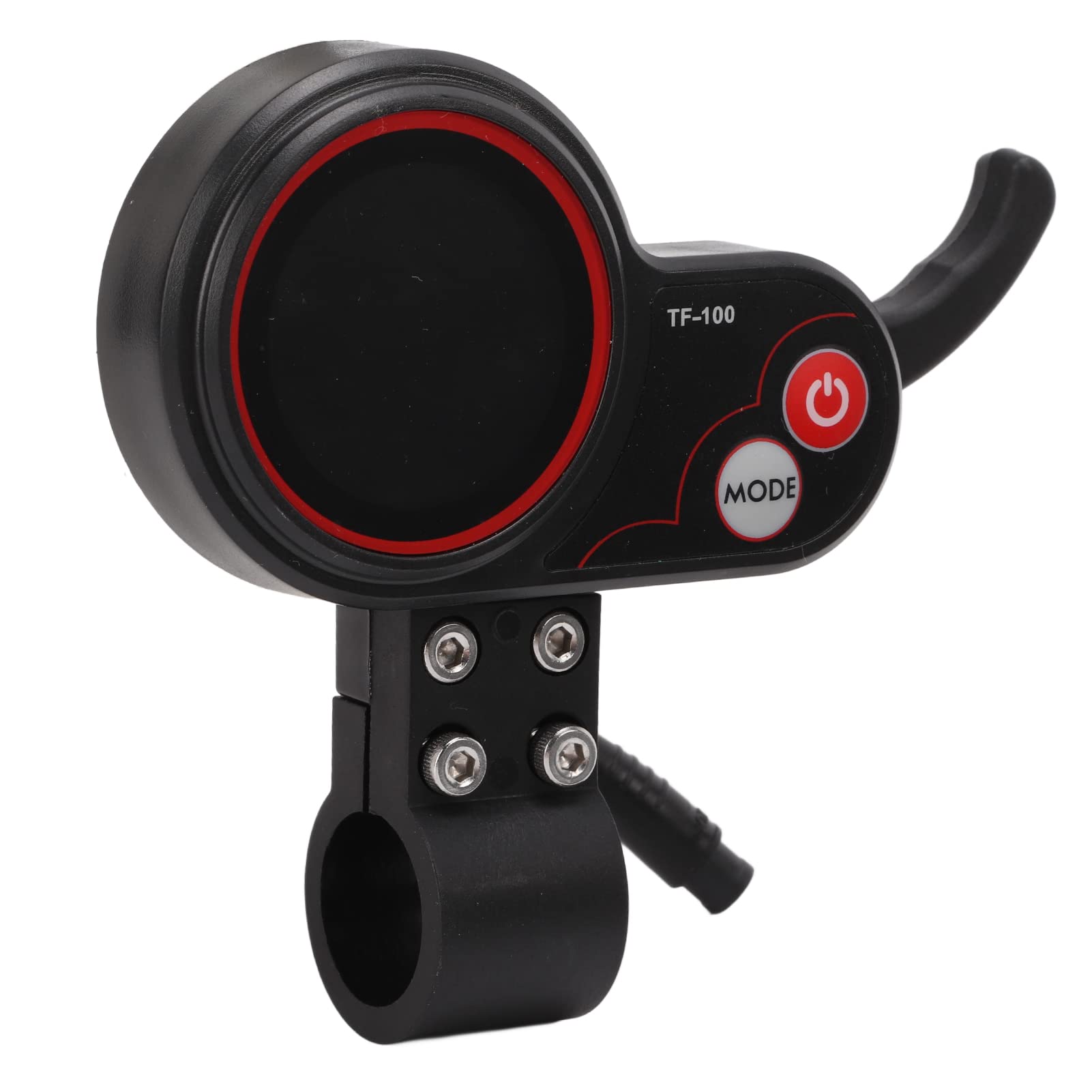 48V Electric Thumb Throttle with LCD Display - 6 Pin TF-100 Replacement for KUGOO M4 E-Scooter Controller - Perfect for Commuting & Urban Riding