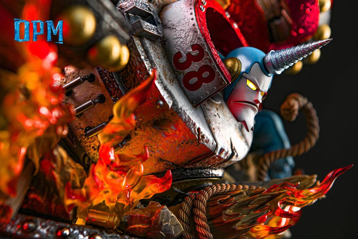 OPM Studio Franky Action Figure - One Piece Anime Collectible for Display & Gifts | Perfect for Anime Fans, Home Decor, and Themed Parties