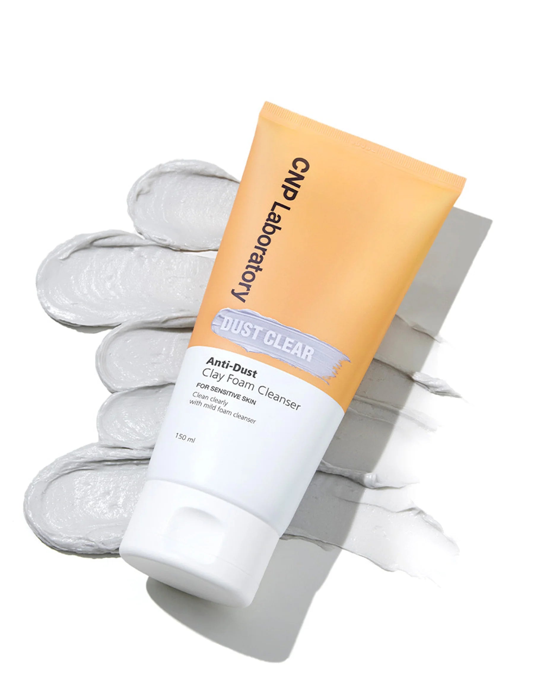 CNP Anti Dust Clay Foam Cleanser 150ml - Deep Pore Cleansing for Oily & Acne-Prone Skin | Perfect for Daily Skincare Routine & Makeup Removal