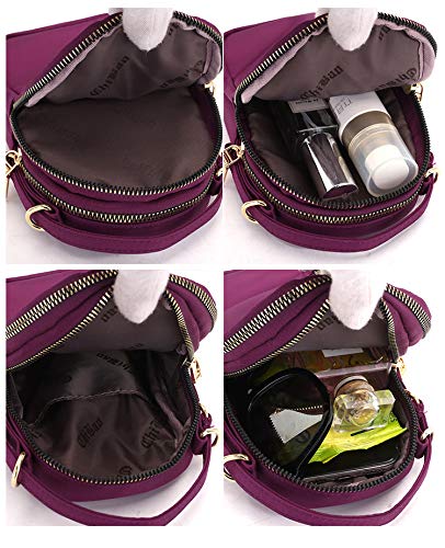 Crossbody Phone Purse Bag for iPhone 14 Pro Max, Galaxy S21 FE/S22/S23 Ultra/Plus, Pixel 7 - Compatible with Samsung A13/A23/A32/A52/A72, TCL 30Z/10 Plus/30SE/20 Pro 5G & Moto G Pure (Black) - Perfect for Hands-Free Shopping, Travel & Everyday Use