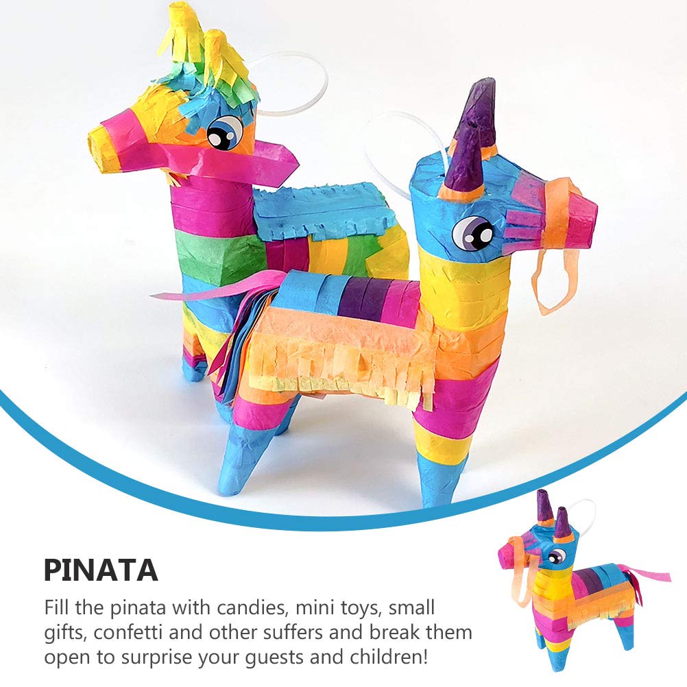 Amosfun Creative Sugar Filled Pinata Toy - Smashing Party Game for Kids Birthday & Outdoor Activities - Perfect for Birthday Parties, Backyard Fun & Family Gatherings
