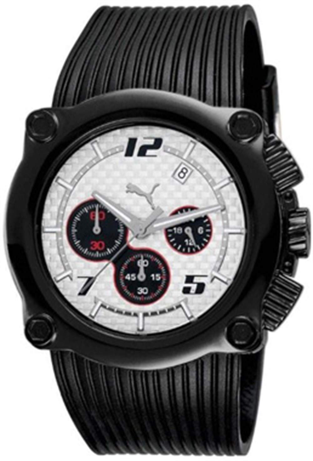 Puma Rotor Chronograph Men's Watch PU101551001 - Stylish Analog Quartz Watch for Men - Perfect for Casual Wear, Sports & Everyday Use