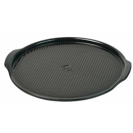 Emile Henry Flame Top Pizza Stone - 14.5 Inch Round Baking Stone for Perfect Homemade Pizza, Bread & Pastry - Ideal for Oven, Grill & Outdoor Cooking