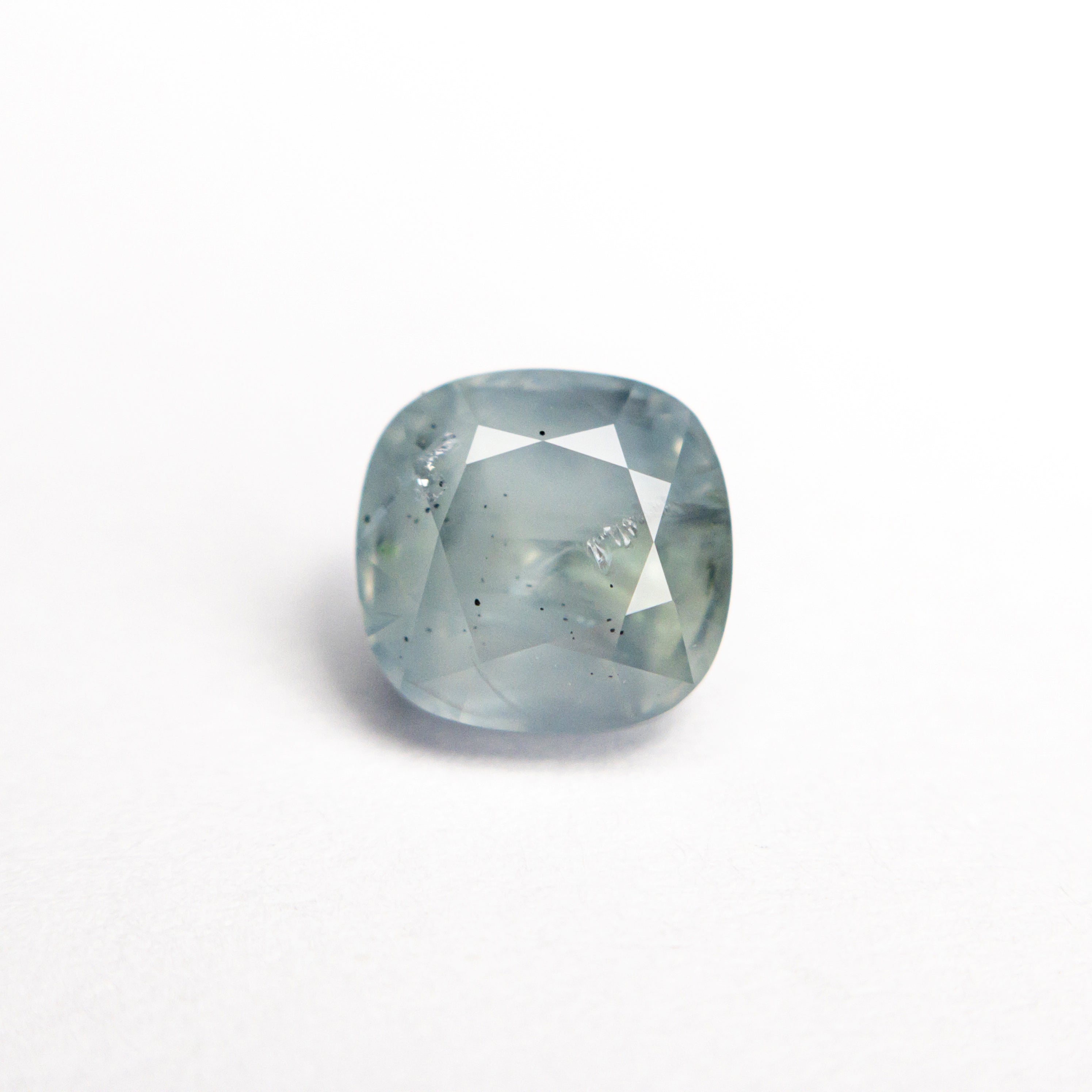 2.01ct Cushion Cut Blue Sapphire Gemstone - 6.62x6.42x5.19mm Natural Loose Stone for Jewelry Making, Engagement Rings & Fine Jewelry