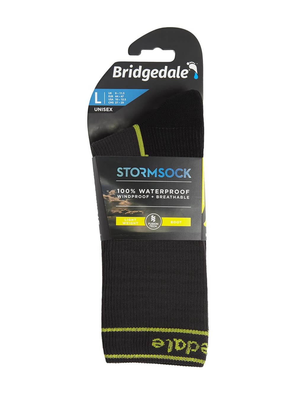 Bridgedale Men's Hiking Socks - Moisture-Wicking & Cushioned for Outdoor Adventures, Trail Running, and Camping