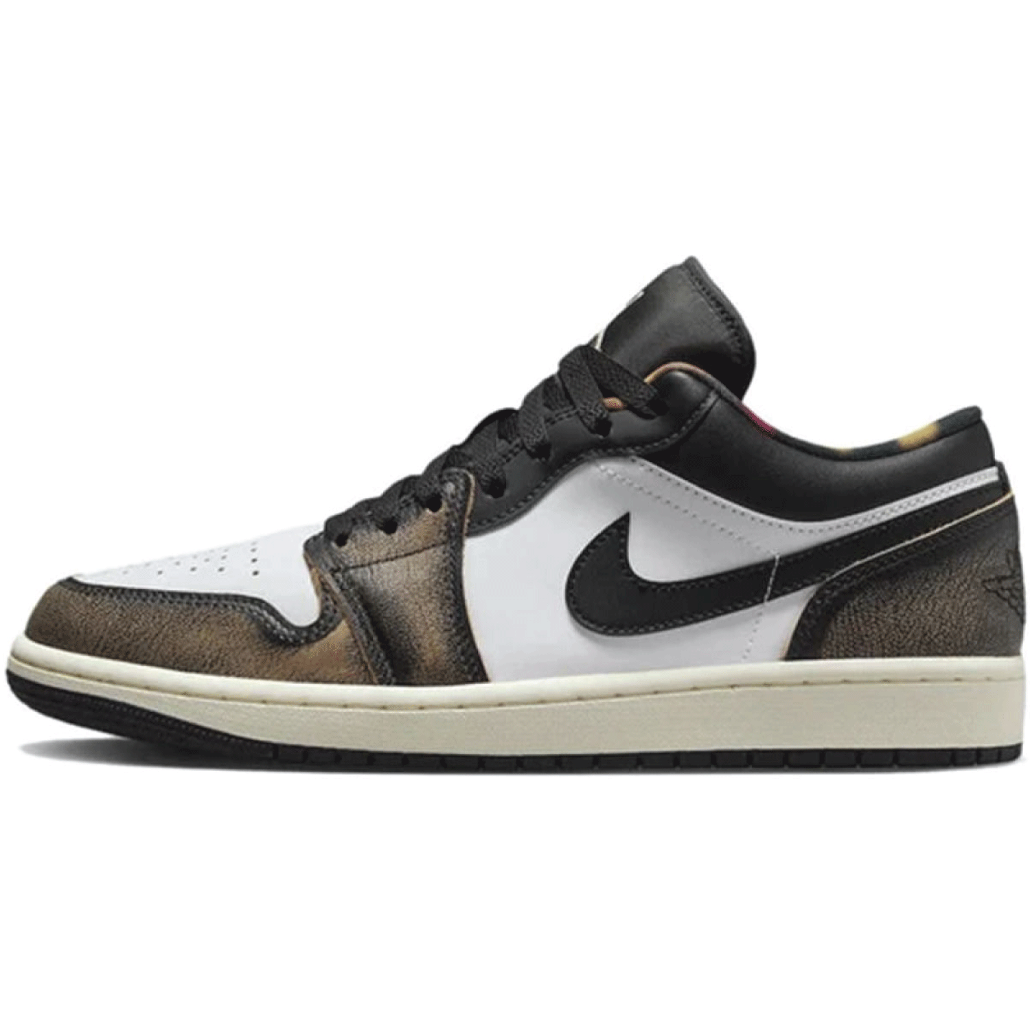 Air Jordan 1 Low Wear Away Sneakers - Men's Basketball Shoes for Casual Wear & Street Style - Perfect for Everyday Outfits, Gym, and Urban Fashion