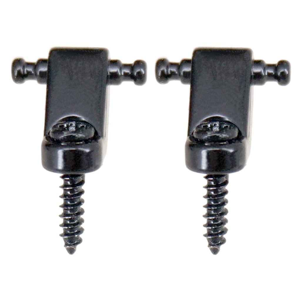 Electric Guitar String Tree Roller Retainer Mounting Guide - Black Replacement Part for Smooth String Action & Tuning Stability | Perfect for Fender Stratocaster, Telecaster & Other Electric Guitars