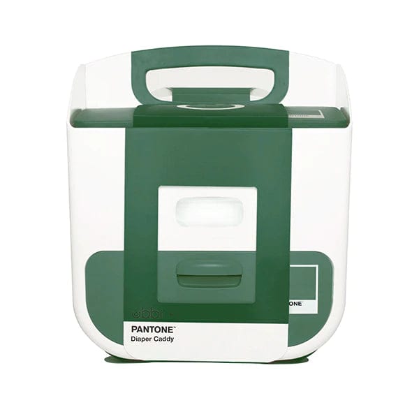 Ubbi Pantone Diaper Caddy Organizer - Stylish Baby Essentials Storage for Nursery, Changing Table & On-the-Go - Perfect for Diapers, Wipes & Baby Care Items