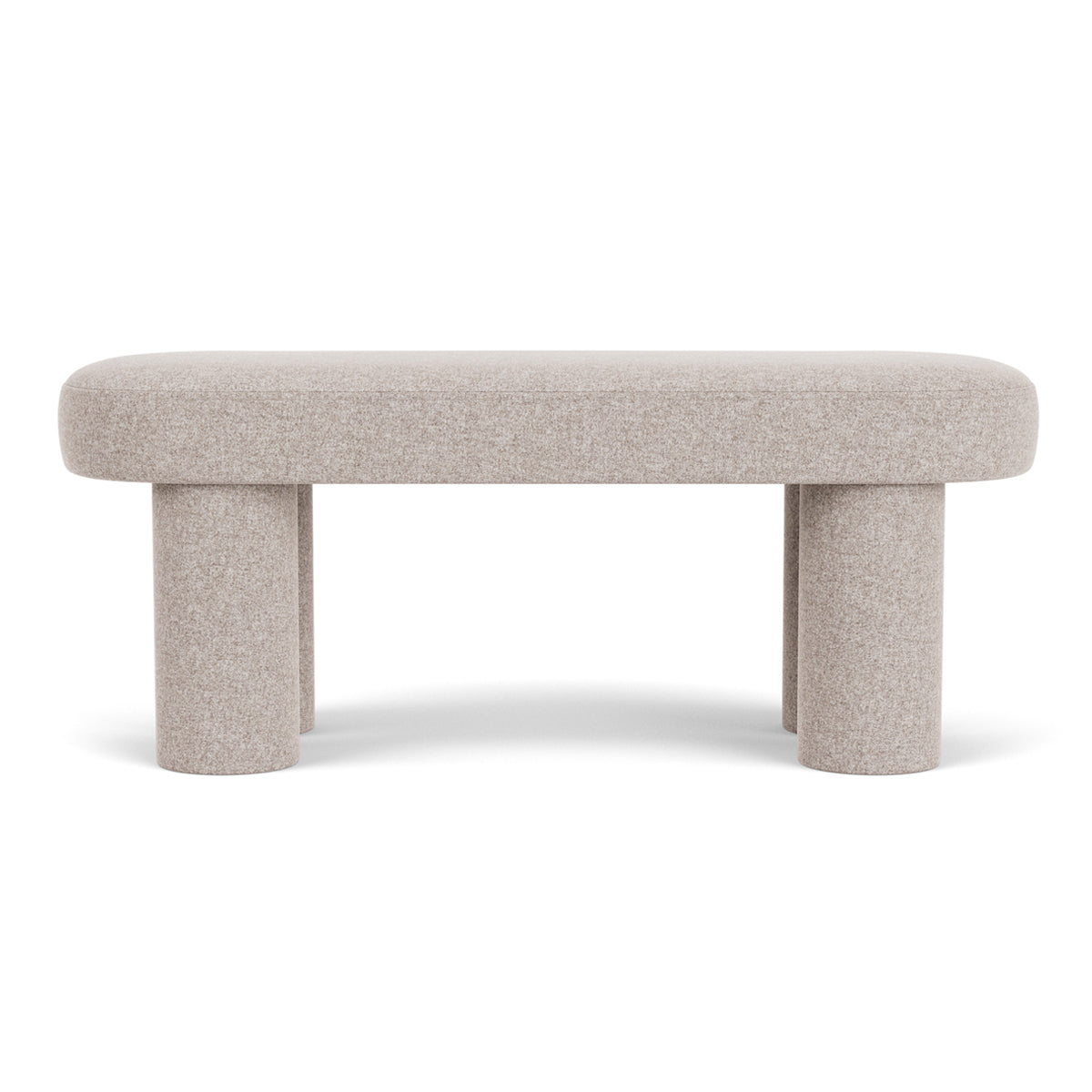 Charlie Fabric Bench - Stylish and Comfortable Upholstered Bench for Living Room, Bedroom, or Entryway | Perfect for Seating, Storage, and Home Decor