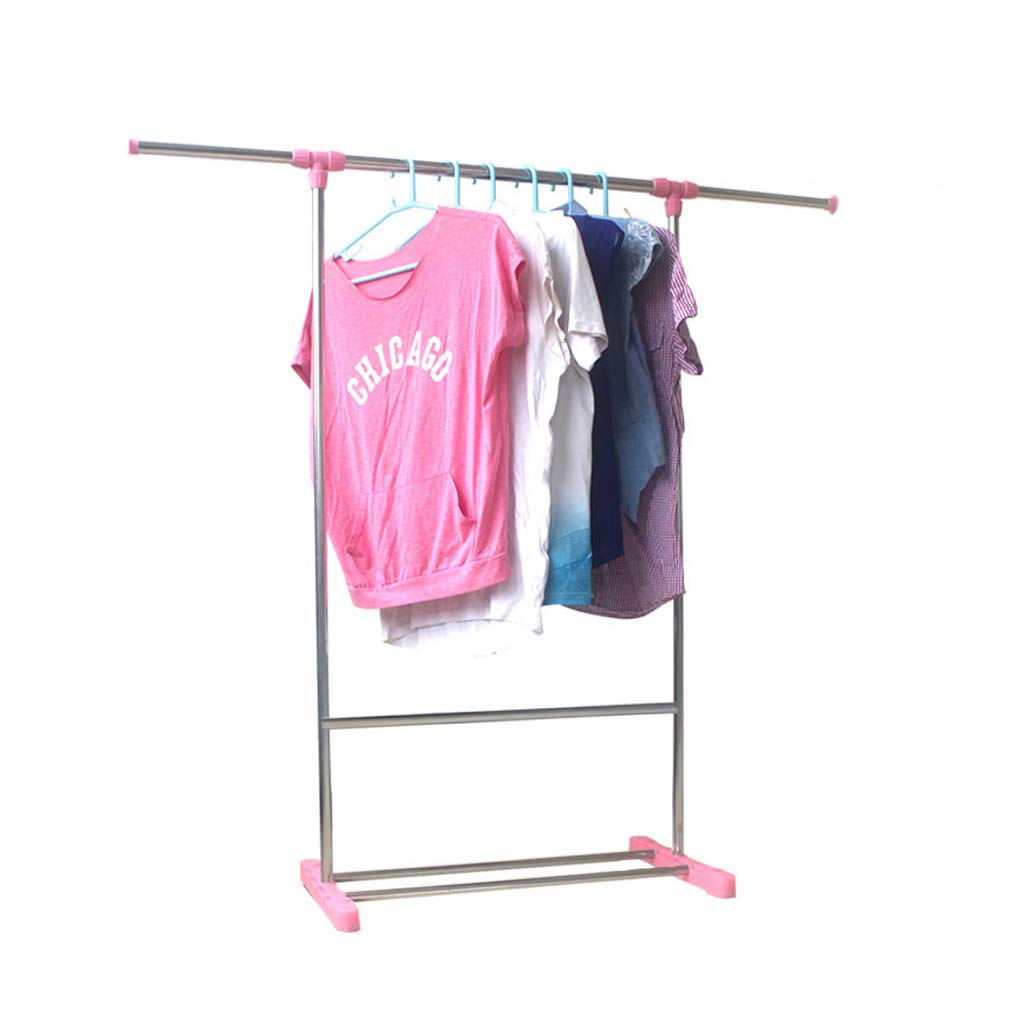 Folding Coat Rack - Adjustable Telescopic Clothes Drying Rack for Bedroom, Living Room & Entryway | Space-Saving Floor Standing Garment Organizer | Fanjiani (Color: Black) | Perfect for Small Apartments, Dorm Rooms & Laundry Areas