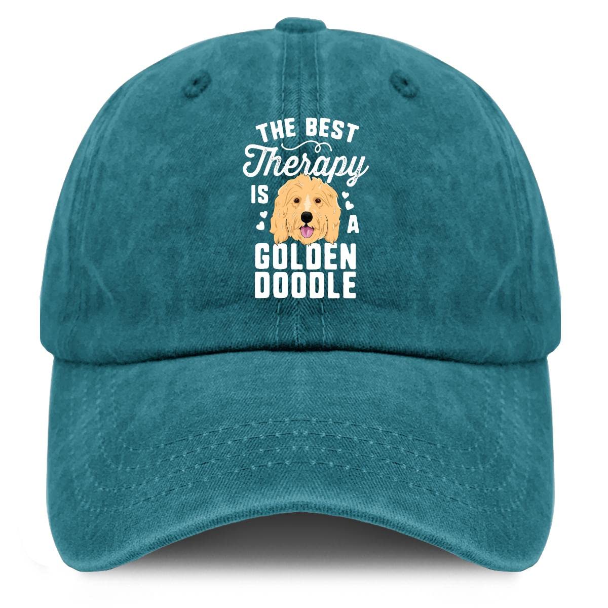 Best Goldendoodle Baseball Hat for Men - Summer Fashionable Cotton Dog Owner Cap for Hiking & Outdoor Activities | Perfect Gift for Dog Lovers