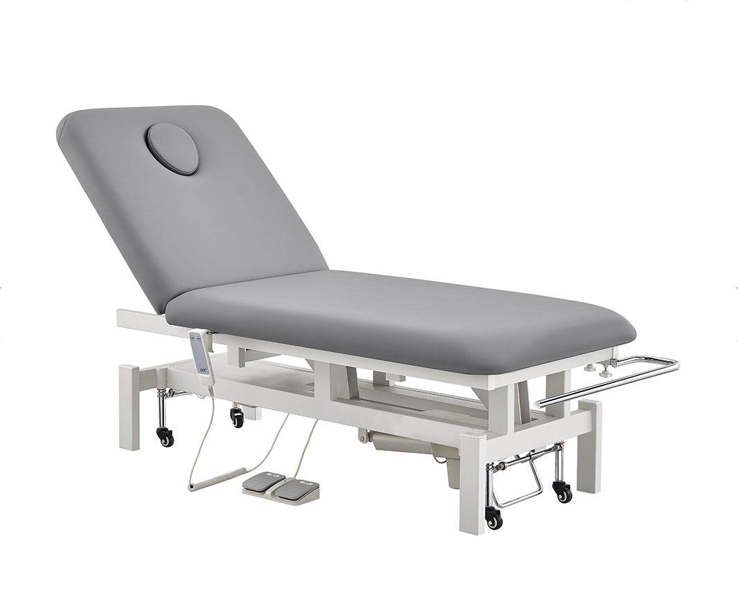 Mar Egeo Electric Adjustable Treatment & Medical Examination Bed with 1 Motor - Ideal for Physical Therapy, Chiropractic Care, and Home Healthcare Use